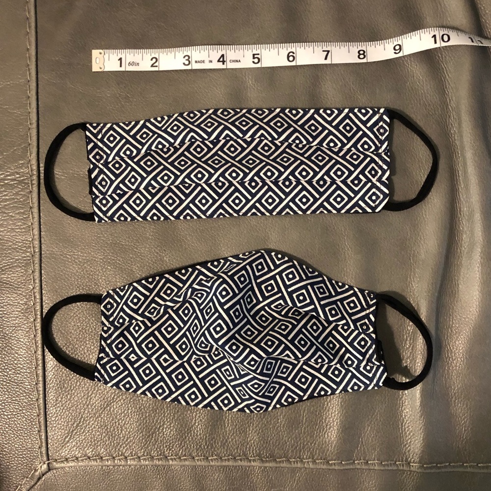 Facemask 3 ply, 2 for $12